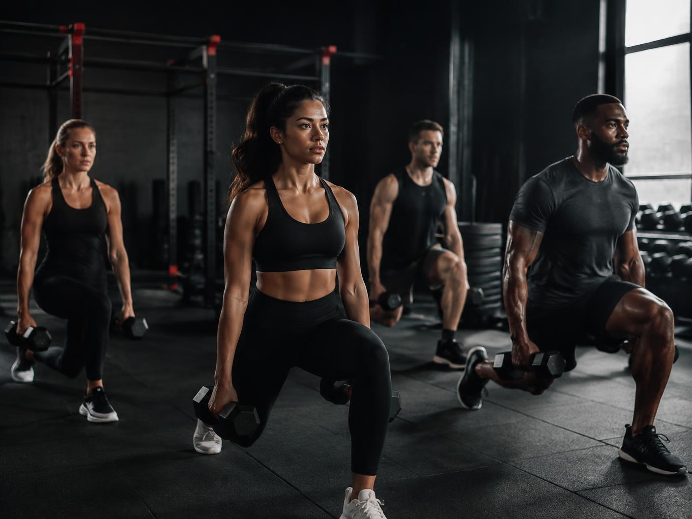 Aula de grupo no VOLT FITNESS